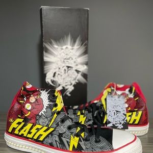 Converse Hi Top- The Flash